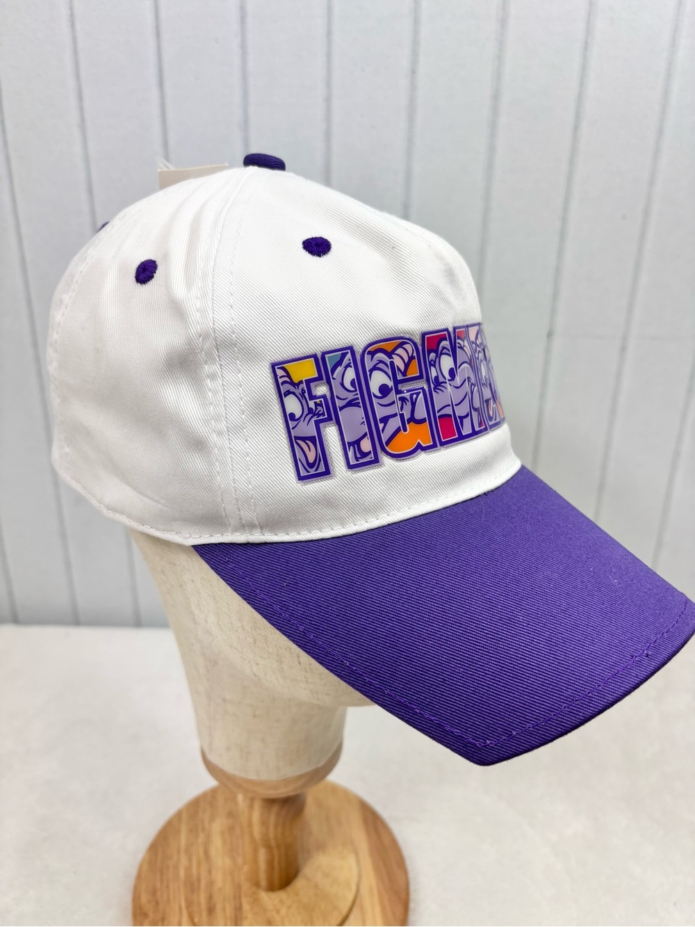 Vintage Walt Disney World Figment EPCOT Hat Cap Rare Embroidered NEW